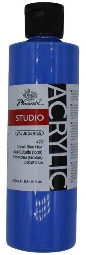 فونيكس - ألوان اكريليك استديو 250 ملم لون أزرق 423