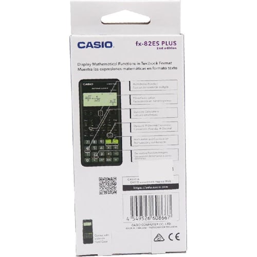 كاسيو fx -‎‎82‎‎ES بلس الطبعة الثانية آلة حاسبة عل...