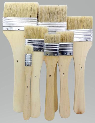 فونيكس - فرش تلوين طقم 7حبة أبيض