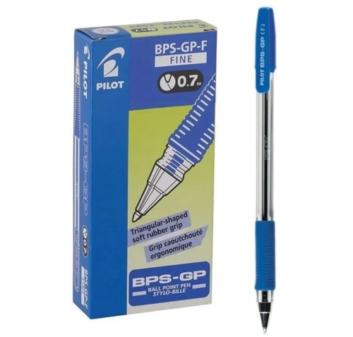 حبة بايلوت قلم فاين جاف 0.7 مم ازرق - pilot pen BP...
