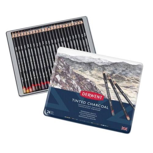 الوان فحم ديروينت 24 لون Derwent