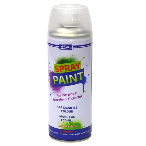 بخاخ بوية ورنيش شفاف SBC