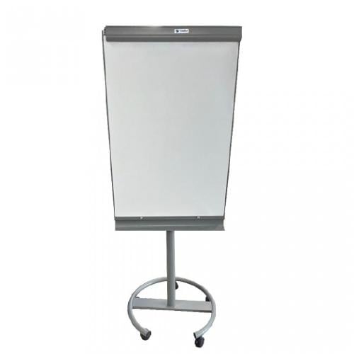 سبورة بيضاء مغناطيسية فليب شارت 60x90 سم بعجلات