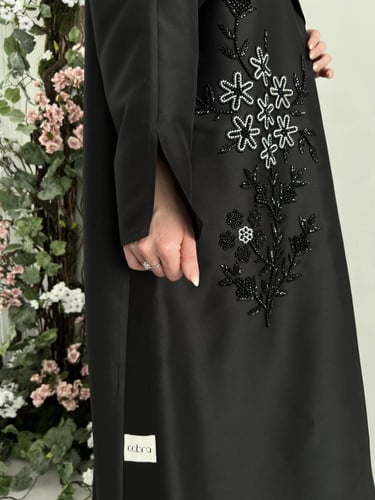 بليزر بقماش تفتة (كوبرا )شك ورود واغصان