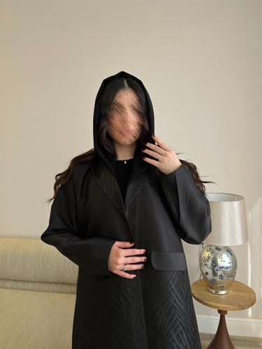 بليزر بقماش كوبرا مع جاكار ملكي