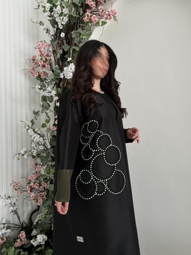 عباية بليزر بقماش تفتة كوبرا شك دوائر