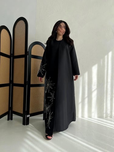 عباية قماش كوبرا واقف شك ألعاب نارية