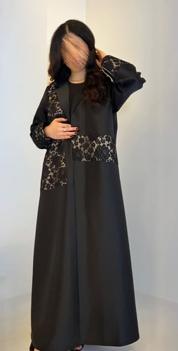 عباية بريق دانتيل