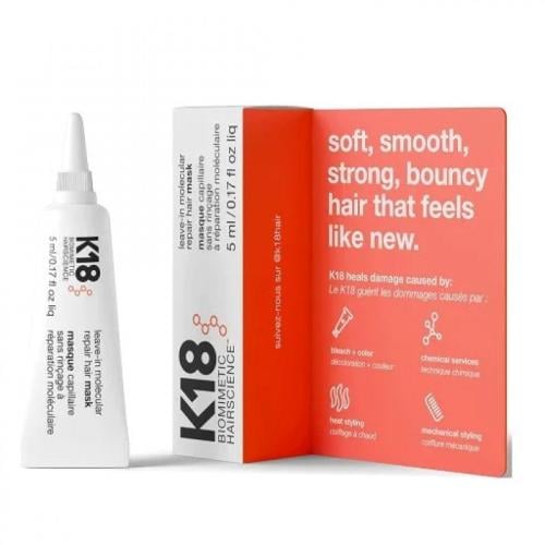 كي 18 - قناع يترك على الشعر للاصلاح الجزيئي بالببت...
