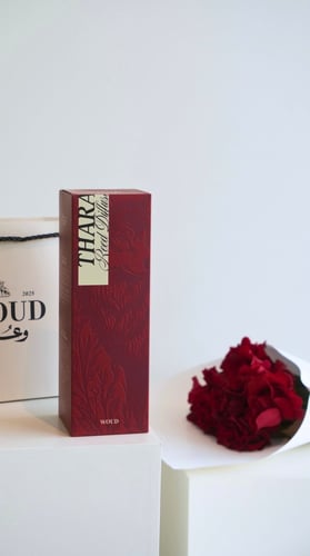 مُعطر أعواد خشبية مع بوكيه روز