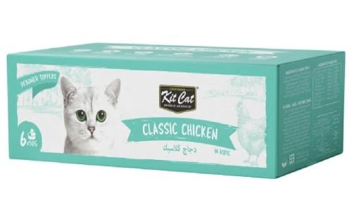 طعام رطب كت كات دجاج كلاسيك (Kit Cat Classic Chick...