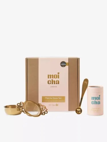 طقم هدايا الماتشا المتكامل من مويشا (Moi Cha)