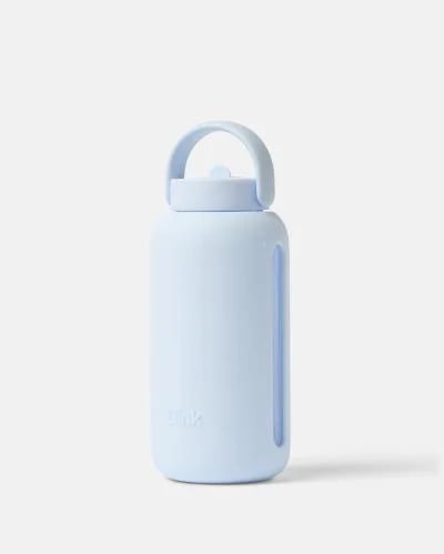 زجاجة بينك بغطاء قلاب لون سماوي | Bink Day Bottle...