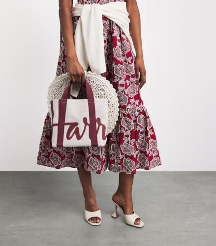 حقيبة تسوق صغيرة الحجم (S) بشعار هارودز - Harrods Tote Bag
