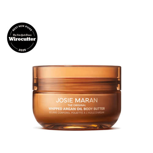 زبدة الجسم المخفوقة بزيت الأرغان من جوزي ماران (Josie Maran) - خالية من العطور (Unscented)