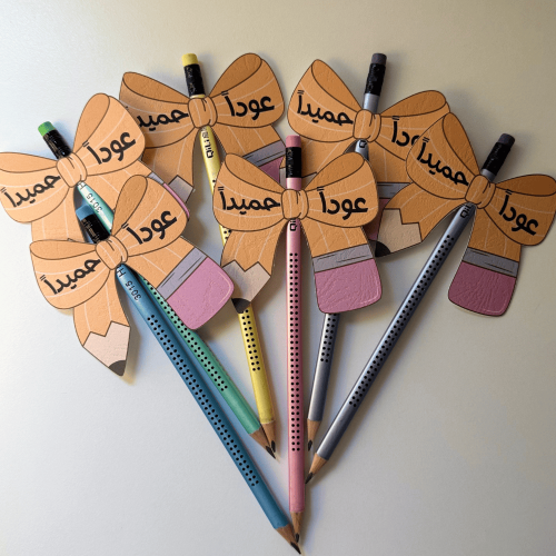 School return distributions pencil