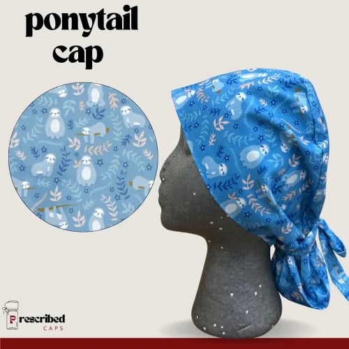 Ponytail cap #10