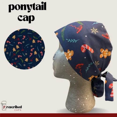 Ponytail cap #7