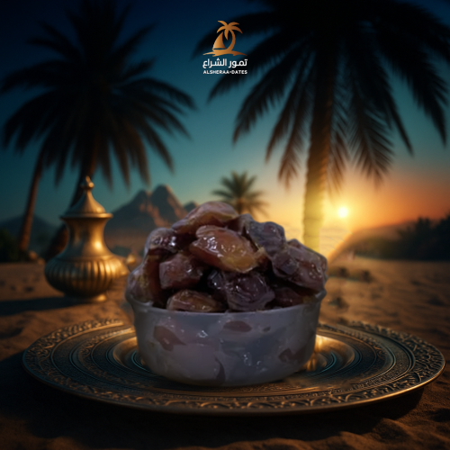 Luxury royal dates in a plastic box, 180 grams, fr...