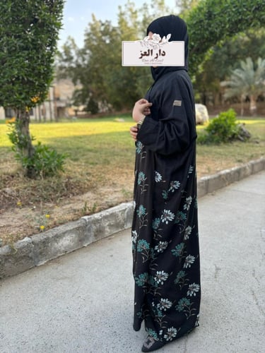 عباية لف انيقه بتطريز مميز
