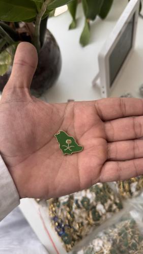 ستيكر حديد اليوم الوطني خريطة المملكة