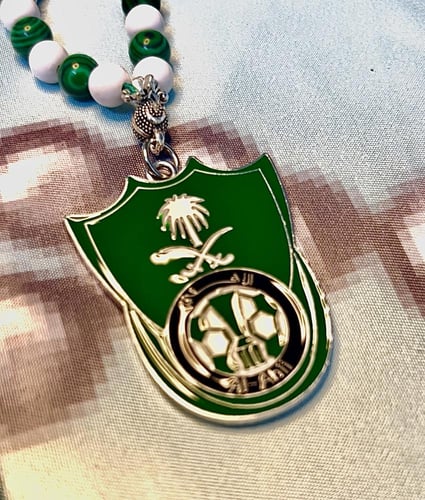 ميدالية سيارة - بشعار نادي الأهلي