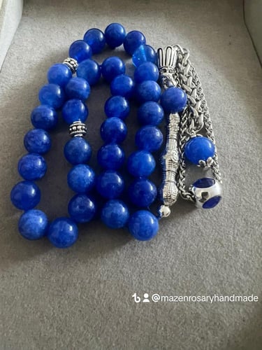 حجر كيانيت ازرق مقاس mm10