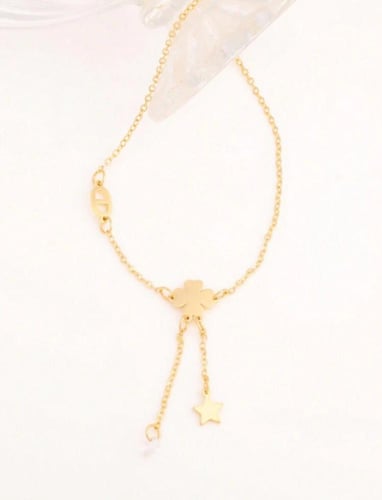 خلخال ناعم ذهبي