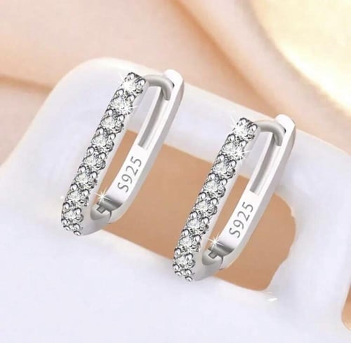 حلق فضة 925