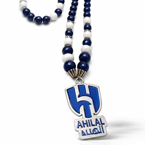 سبحة الهلال مع الشعار مقاس mm10