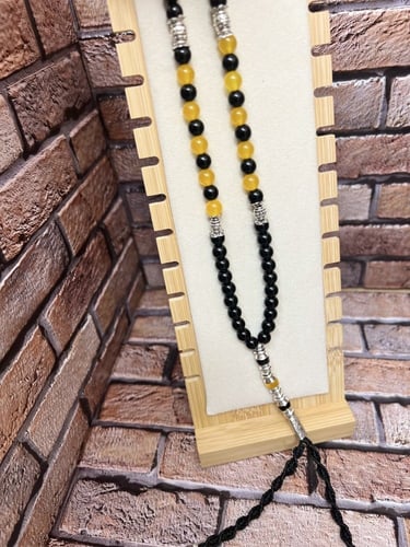 مسبحة 50 خرزة مقاس 8 و mm8.5