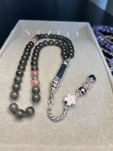 مسبحة مقاس mm 8 عدد 50 خرزه