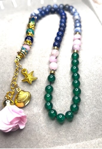 مسبحة مقاس mm 6.5 عدد 50خرزه