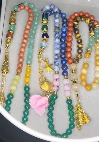 مسبحة مقاس mm 6.5 عدد 50خرزه