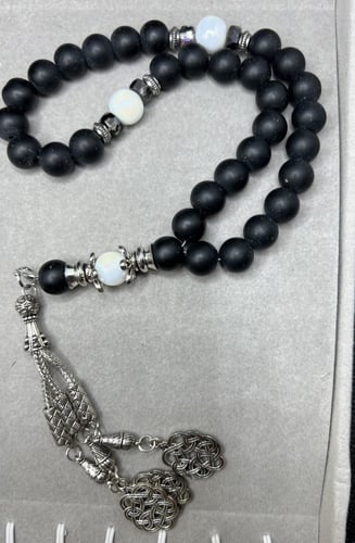 مسبحة 33 خرزة مقاس mm 10