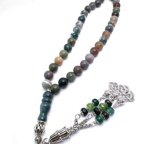 سبحة عقيق هندي مقاس mm10