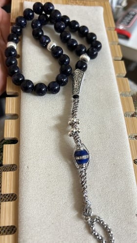 مسبحة 33 خرزة مقاس mm10