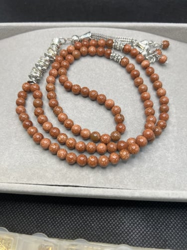 مسبحة 100خرزة مقاس 6mm