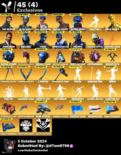 ترافس سكوت + سيزون 3 كامل+جون ويك+سكن حليب السعودي...