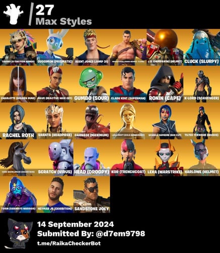 [PC/PSN/] 83 skins | Ronin | Catalyst | The Founda...