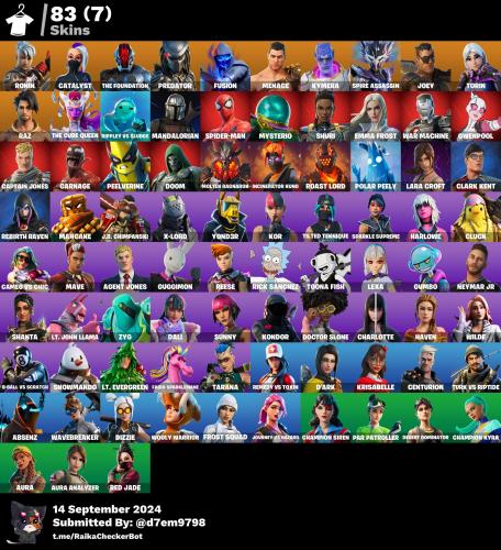 [PC/PSN/] 83 skins | Ronin | Catalyst | The Founda...