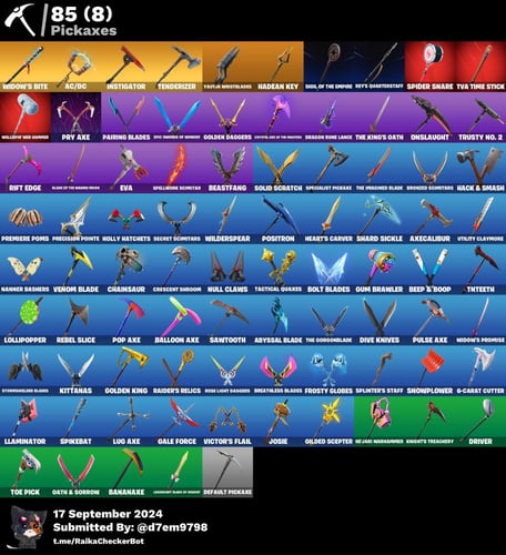 حساب بلاك نايت(شيطون)+ سيزون3كامل+سكنات حزم التويت...