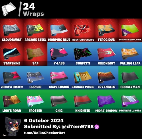 حساب 22 سكن +1500 فيبيوكس +خامل 625 يوم