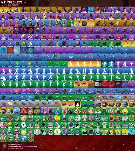 حساب مايدس الذهبي +حزمه4$ النادر+جون ويك+العميل+ير...