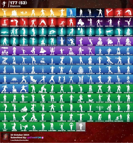 طور الزومبي+جون ويك+مايدس كامل+بلاك ادم+199سكن