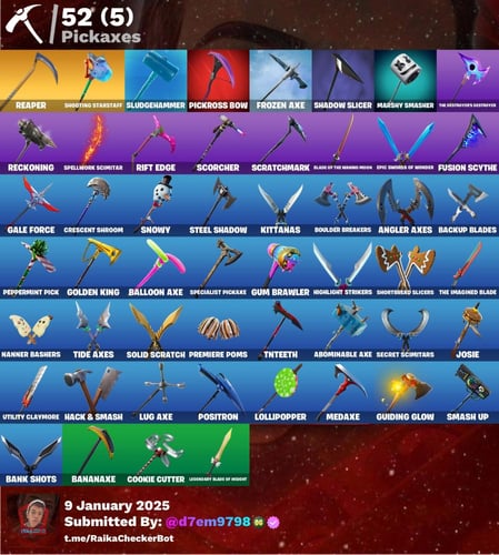 حساب مايدس الذهبي +حزمه4$ النادر+جون ويك+العميل+ير...