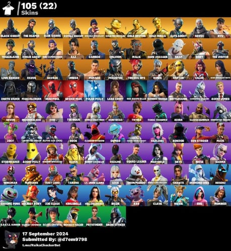 حساب بلاك نايت(شيطون)+ سيزون3كامل+سكنات حزم التويت...