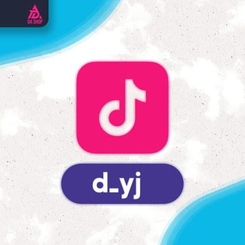 يوزر تيك توك d-yj