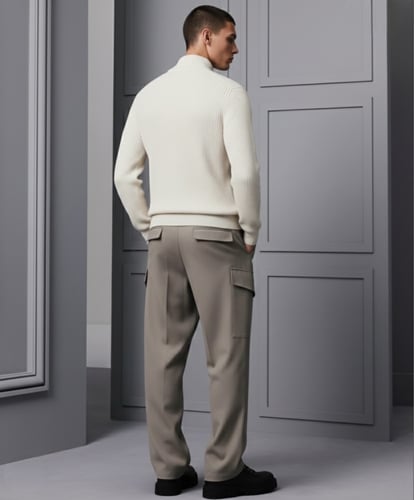 JAYS White Quarter Zip