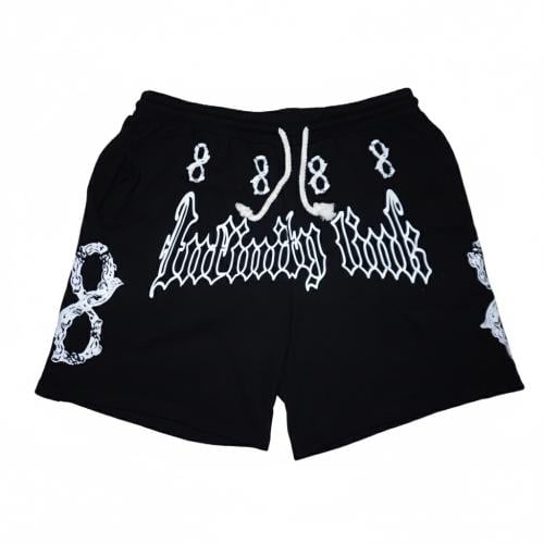 INFINITY LINK BLACK SHORTS